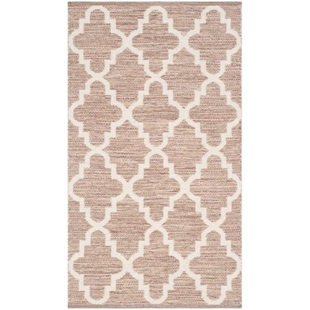 Safavieh Montauk Hand Woven Rectangle Rug- Beige - Ivory- 4 x 6 ft. MTK810E-4